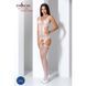 Бодистокинг Passion BS066 One Size, White, комбинезон, имитация чулок и пояса с гартерами PBS066W фото 2