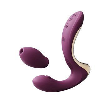 Вибратор-пульсатор с вакуумной насадкой Zalo &ndash; Talis G-Spot PulseWave Vibrator Velvet Purple SX0712 фото