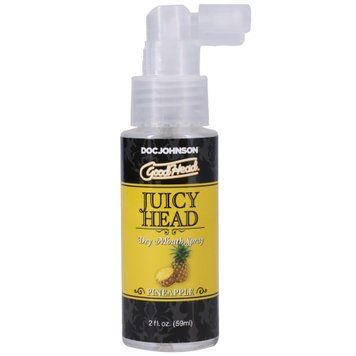 Увлажняющий оральный спрей Doc Johnson GoodHead &ndash; Juicy Head Dry Mouth Spray &ndash; Pineapple 59мл SO6066 фото