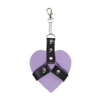 Брелок на карабине для ключей Art of Sex Chained Heart, Лаванда SX2245 фото