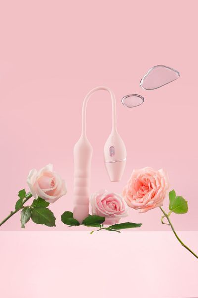 Пульсатор с вакуумным стимулятором KISSTOY Cathy III Pink, 5 режимов вакуума, 10 режимов пульсации SX2327 фото