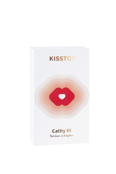 Пульсатор с вакуумным стимулятором KISSTOY Cathy III Pink, 5 режимов вакуума, 10 режимов пульсации SX2327 фото