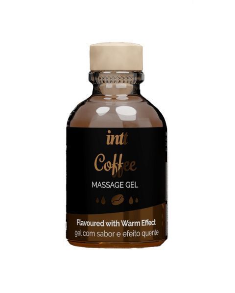 Массажный гель для интимных зон Intt Coffee (30 мл) разогревающий SO3508 фото