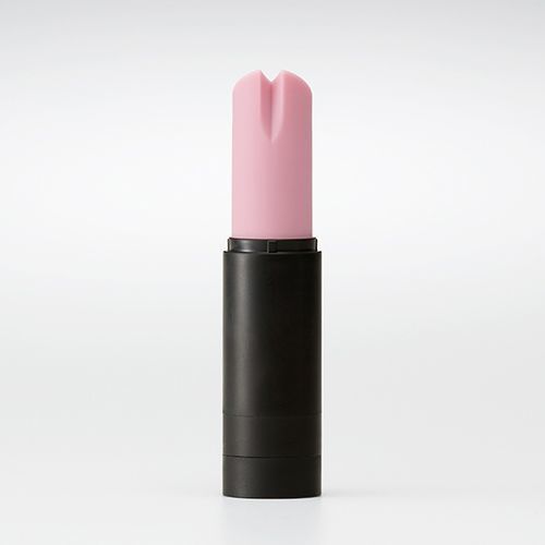 Вібратор-помада IROHA STICK Black, плавне збільшення потужності SO3329 фото