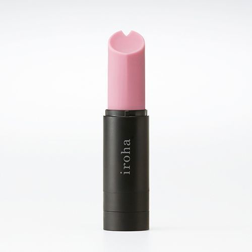 Вібратор-помада IROHA STICK Black, плавне збільшення потужності SO3329 фото