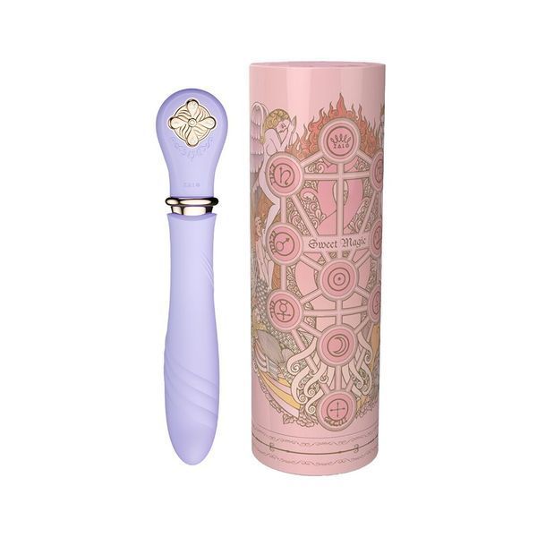Пульсатор с подогревом Zalo Sweet Magic - Desire Fantasy Violet, турбо режим SO6679 фото