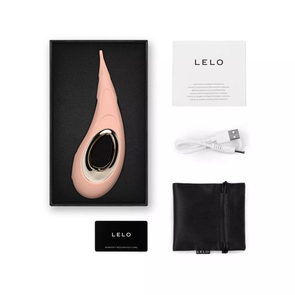 Клиторальный вибратор LELO DOT Cruise Peach Please, точечная стимуляция, технология Infinite Loop SX3042 фото