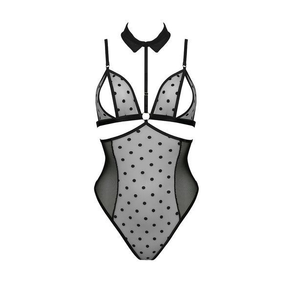 Боди Passion DOMINICA BODY S/M, black SO8428 фото