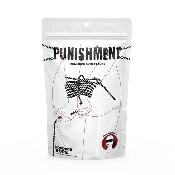 Веревка для шибари Punishment - Bondage Rope &ndash; Black SX2234 фото