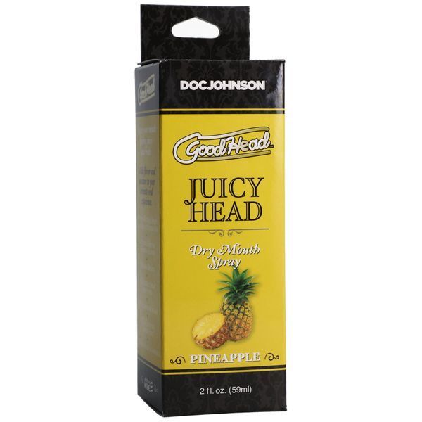 Увлажняющий оральный спрей Doc Johnson GoodHead &ndash; Juicy Head Dry Mouth Spray &ndash; Pineapple 59мл SO6066 фото