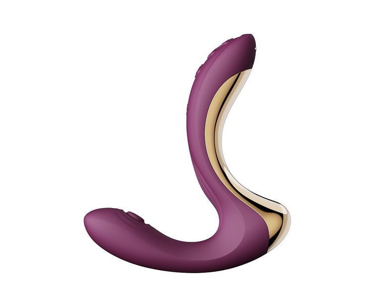 Вібратор-пульсатор з вакуумною насадкою Zalo &ndash; Talis G-Spot PulseWave Vibrator Velvet Purple SX0712 фото