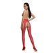 Эротические колготки-бодистокинг Passion ECO S003 red, с доступом, имитация подвязок SO7091 фото 4
