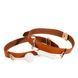 Кожаный кляп с 2-мя насадками LOCKINK Ball-Gag & Gag-bite Set - Brown SX0826 фото 7