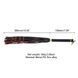 Флоггер LOCKINK SEVANDA Red &&nbsp;Black&nbsp;Braided&nbsp;Tail&nbsp;Flogger SX0876 фото 6