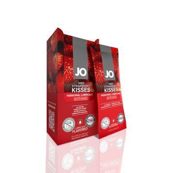 Набор лубрикантов Foil Display Box &ndash; JO H2O Lubricant &ndash; Strawberry &ndash; 12 x 10ml SO6161 фото