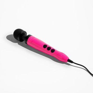 Вибромассажер DOXY Die Cast 3 Hot Pink, очень мощный, питание 220В, металлический корпус SX2459 фото