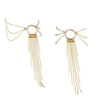 Браслети для ніг Bijoux Indiscrets Magnifique Feet Chain &mdash; Gold SO5922 фото