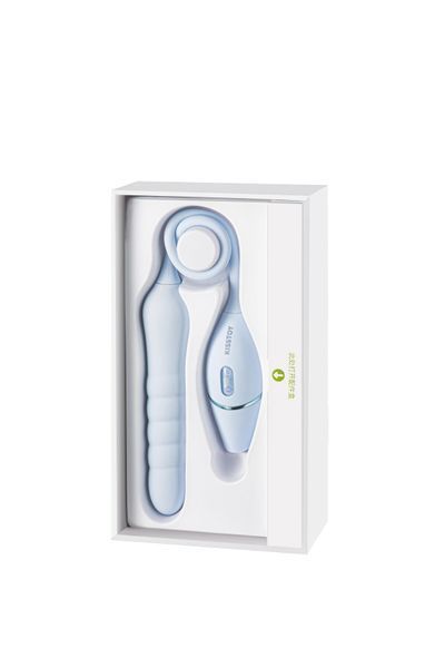 Пульсатор с вакуумным стимулятором KISSTOY Cathy III Light Blue, 5 режимов вакуума, 10 режимов пульсации SX2328 фото