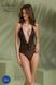 Боді Passion DROSERA BODY black, XXL/XXXL, високі вирізи, верх на зав&rsquo;язках SX0472 фото 6