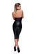 Сукня-олівець з мокрим ефектом Noir Handmade F160 Powerwetlook pencil dress, XL SX0038 фото 4