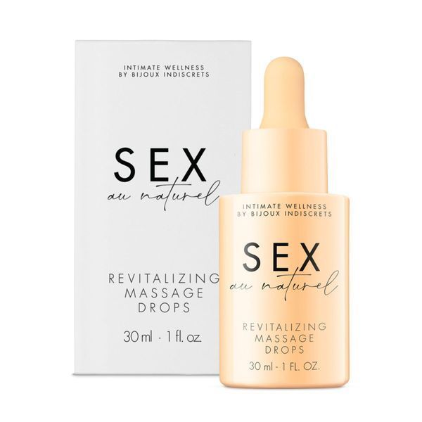 Восстанавливающие капли для массажа Bijoux Indiscrets Sex au Naturel &mdash; Revitalizing Massage Drops SO6632 фото