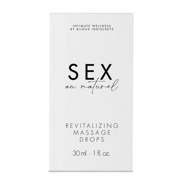 Восстанавливающие капли для массажа Bijoux Indiscrets Sex au Naturel &mdash; Revitalizing Massage Drops SO6632 фото