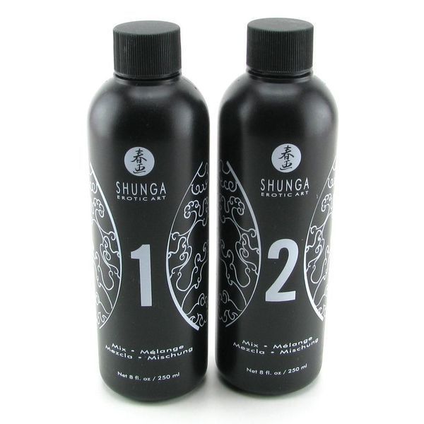 Гель для NURU-массажа Shunga Oriental Body-to-Body &ndash; Exotic Fruits (2 x 225 мл) плюс простыня SO2552 фото