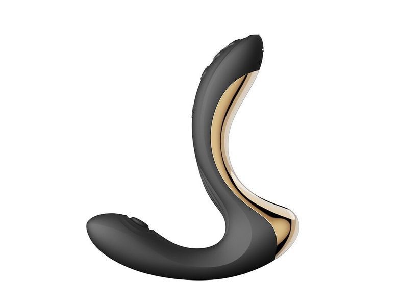 Вибратор-пульсатор с вакуумной насадкой Zalo &ndash; Talis G-Spot PulseWave Vibrator Obsidian Black SX0713 фото