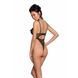 Эротическое боди с рисунком Passion LOVELIA BODY S/M, black SO4754 фото 2