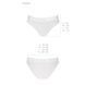 Трусики с прозрачной вставкой Passion PS006 PANTIES XL, white SO4238 фото 5
