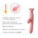 Вибратор с подогревом и вакуумной стимуляцией клитора Zalo - ROSE Vibrator Strawberry Pink SO6680 фото 4