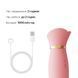Вибратор с подогревом и вакуумной стимуляцией клитора Zalo - ROSE Vibrator Strawberry Pink SO6680 фото 6