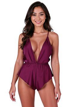 Боди Passion SENSIE BODY plum XL SX2961 фото