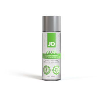 Смазка на водной основе JO H2O Organic Aloe (60 мл), увлажняющий и успокаивающий эффект SX0721 фото