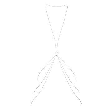 Ланцюжок для тіла Bijoux Indiscrets Magnifique 8 Body Chain &mdash; Silver SO5923 фото