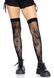 Чулки с рисунком Leg Avenue 420 Net thigh highs Black SO9159 фото 1