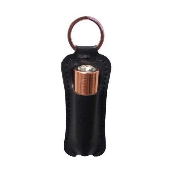 Вибропуля PowerBullet First-Class Bullet 2.5&Prime; with Key Chain Pouch, Rose Gold, 9 режимов вибрации SO6847 фото