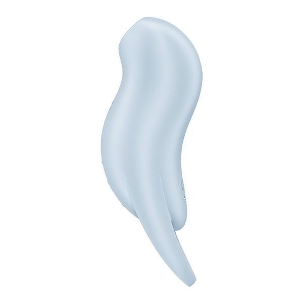 Вакуумный клиторальный стимулятор с вибрацией Satisfyer Pocket Pro 1 Blue SX0574 фото