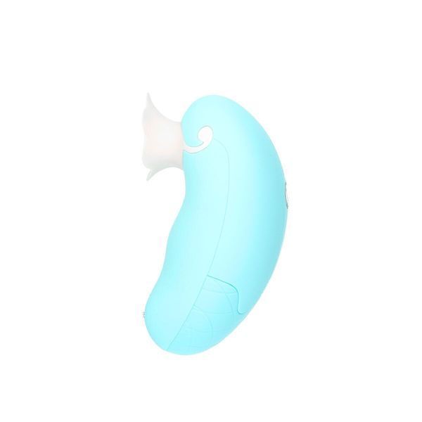 Роскошный вакуумный клиторальный стимулятор Pillow Talk - Dreamy Teal с кристаллом Swarovski SO5569 фото