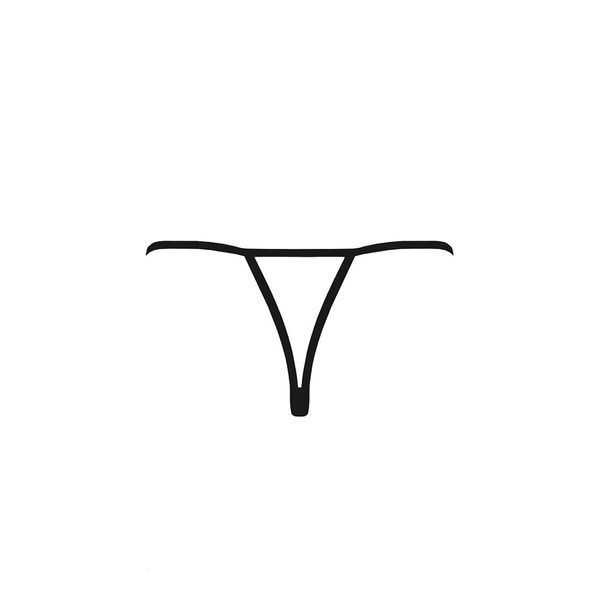 Трусики кружевные с доступом Passion Exclusive VIOLANTE THONG S/M, black PS24302 фото