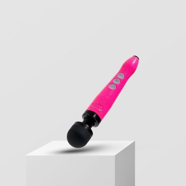Вибромассажер DOXY Die Cast 3R Hot Pink, очень мощный, перезаряжаемый, металлический корпус SX2460 фото