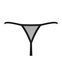 Трусики-стринги Obsessive Novenes crotchless thong, XL/2XL, сетка, стрепы, украшение со стразами SX0624 фото 4