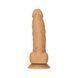 Фаллоимитатор Naked Addiction &mdash; 8&Prime; Silicone Dual Density Dildo Vanilla, вибропуля в подарок SX2236 фото 1