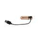 Вибропуля PowerBullet First-Class Bullet 2.5&Prime; with Key Chain Pouch, Rose Gold, 9 режимов вибрации SO6847 фото 2