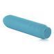 Минивибратор Je Joue - Classic Bullet Vibrator Teal с глубокой вибрацией и фиксацией на палец + подарок косметичка SO3030 фото 4