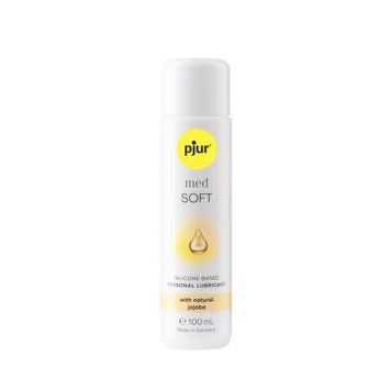Силиконовая смазка pjur med Soft 100 мл с маслом жожоба для очень сухой и чувствительной кожи PJ12630 фото