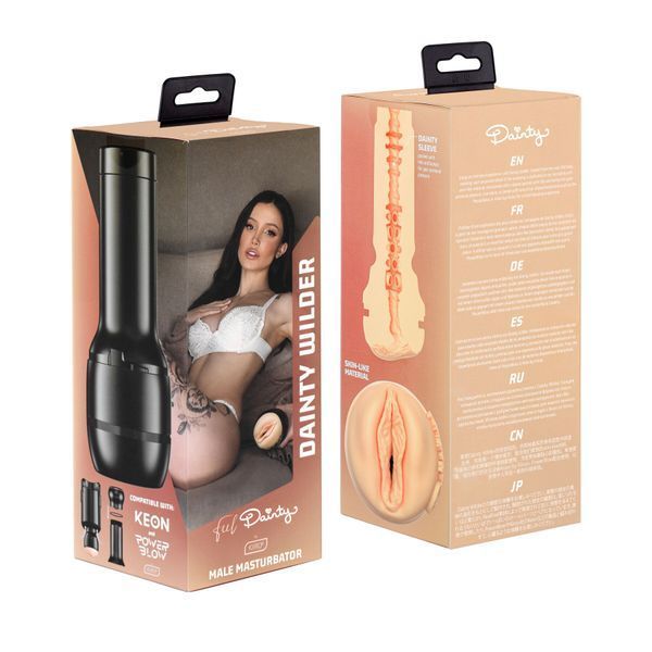 Мастурбатор Kiiroo Feel Dainty Wilder PBC совместим с PowerBlow и Keon SX1229 фото