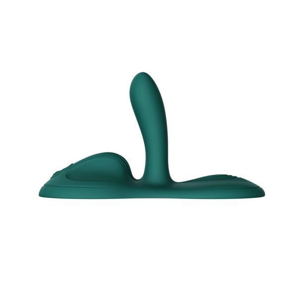 Sit-on-top смарт-вібратор Zalo &ndash; Flora Smart Vibrating Pad Turquoise Green, 9 моторів SX0715 фото