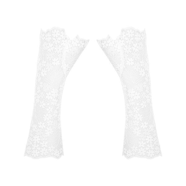 Кружевные митенки Obsessive Heavenlly gloves O/S SO8184 фото