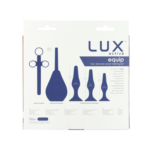 Набор анальных игрушек для новичков Lux Active &ndash; Equip &ndash; Silicone Anal Training Kit SO5570 фото